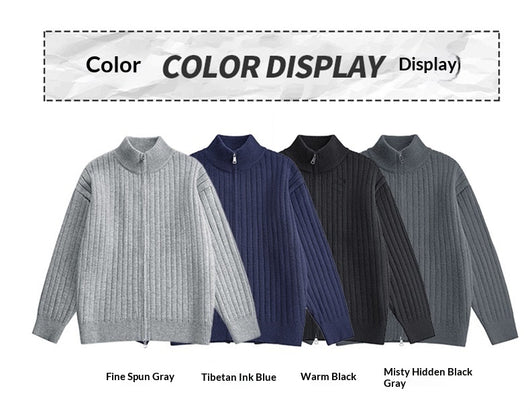 Cardigan Casual para Hombre - Perfecto para Otoño e Invierno - Image 11