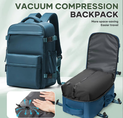 Mochila Resistente con Compresión Vacuum y Cierre Personalizado - Image 8