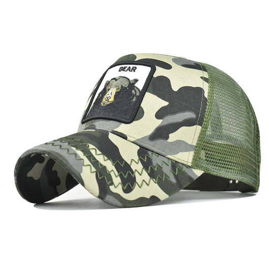 Gorra de Béisbol con Bordado de Animales y Red Trasera - Image 28