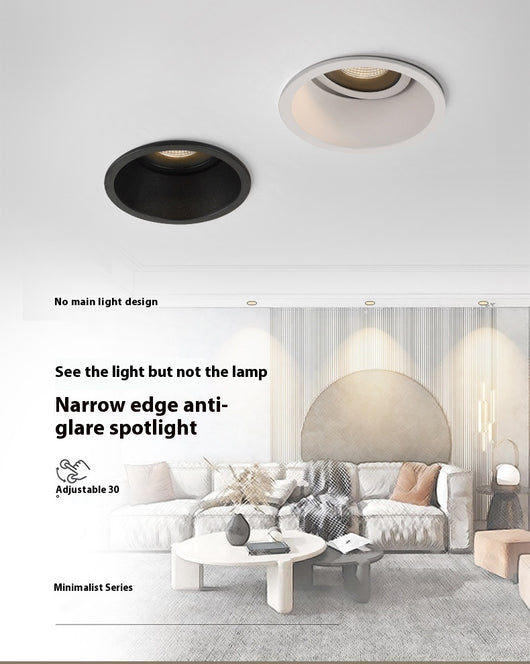 Lámpara de Techo Empotrada LED sin Marco para Sala de Estar - Image 14