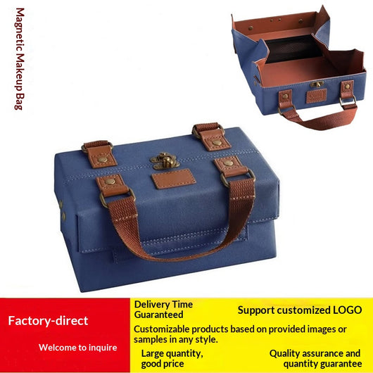 Bolsa de Maquillaje Magnética Portátil en PU - Image 4