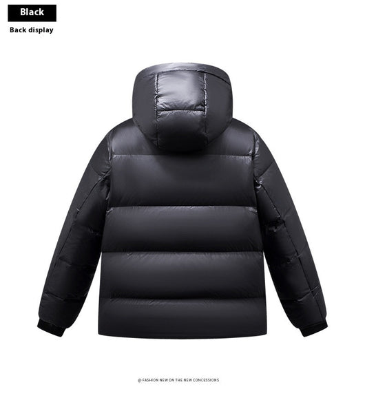 Chaqueta Acolchada Unisex Otoño Invierno - Diseño Negro y Dorado - Image 14