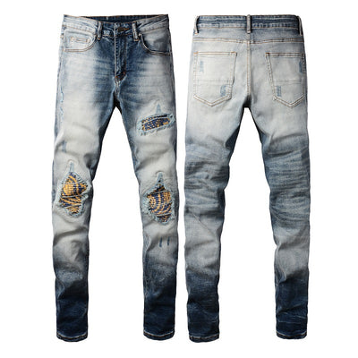 Jeans Retro Americano Trendy para Hombre