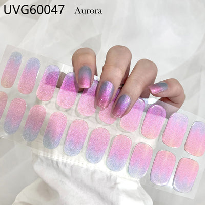 Pegatinas de Gel UV Semicuradas - Parches de Uñas Profesionales - Image 44