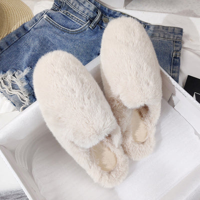 Pantuflas de Peluche Baotou para Mujer - Cómodas y Fáciles de Usar - Image 4