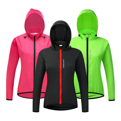 Abrigo Impermeable y Cortavientos con Capucha de Manga Larga - Image 11