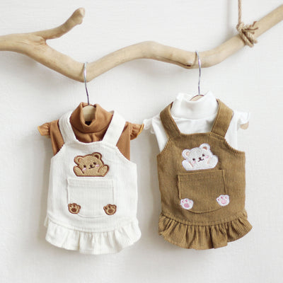 Vestido con Tirantes Estampado para Perros Pequeños - Image 13