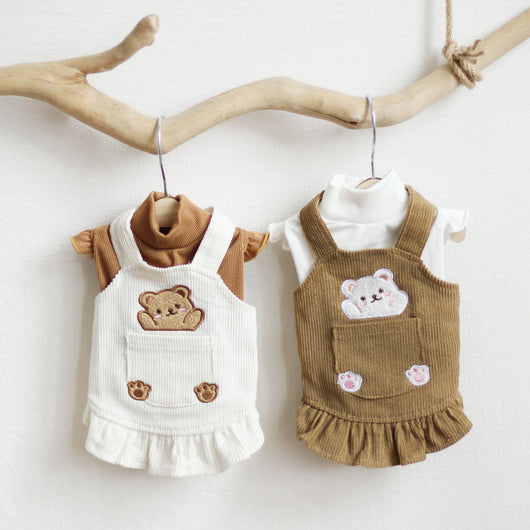 Vestido con Tirantes Estampado para Perros Pequeños - Image 13