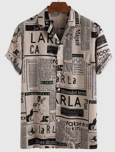 Camisa Hawaiana con Estampado 3D para Hombre - Diseño Casual Moderno - Image 4