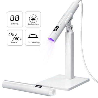 Lámpara Portátil de Secado UV para Uñas Postizas con Soporte Ajustable - Image 22