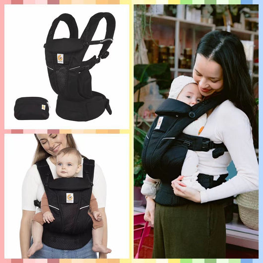 Portabebé Ergonómico 4 en 1 Transpirable con Asiento de Cadera - Image 12