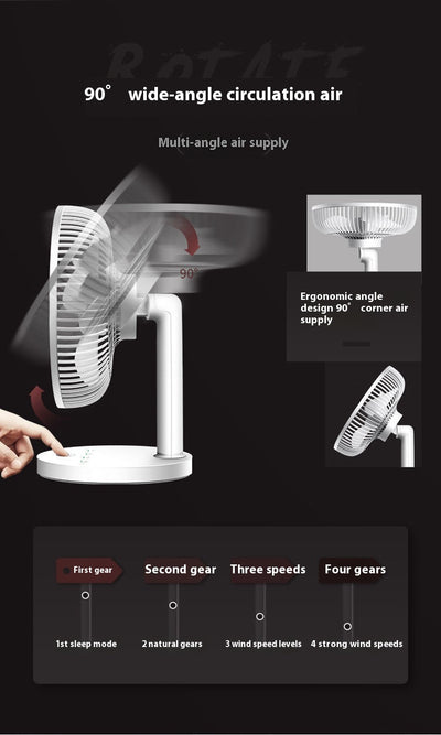 Ventilador Clip Silencioso USB para Escritorio y Dormitorio - Image 20