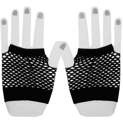 Guantes de Red sin Dedos para Fiestas y Ocio - Image 4