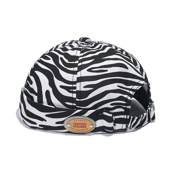 Sombrero Zebra Borderless de Cuero Melón - Estilo Landlord