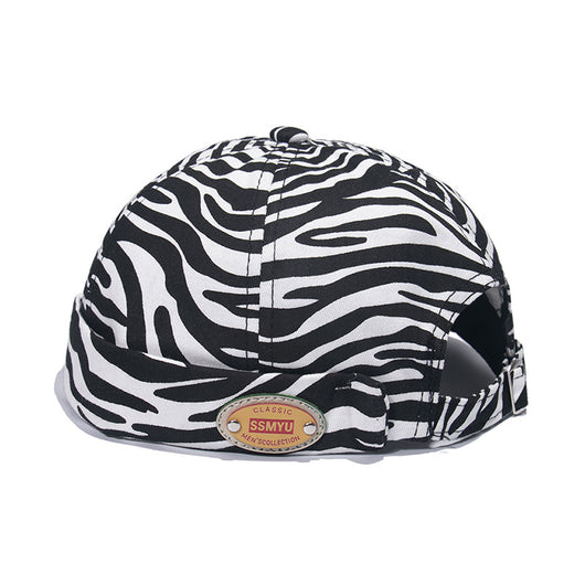 Sombrero Zebra Borderless de Cuero Melón - Estilo Landlord - Image 2