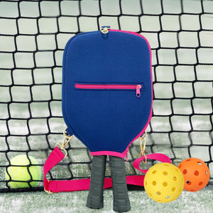 Bolsa de Pádel Crossbody con Gancho - Material de Buceo Resistente