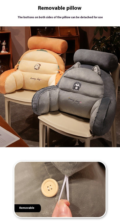 Almohada Lumbar 3D Adorable con Diseño Cartoon para Cama y Sofá - Image 21