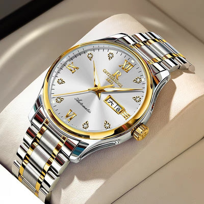 Reloj Mecánico Empresarial Impermeable con Esfera Luminosa - Image 11