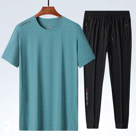 Conjunto Deportivo Camiseta Ice Silk para Hombre - Image 6
