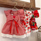Vestido para Mascotas con Mangas Volantes - Tres Colores