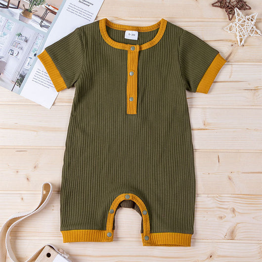 Mono Corto Casual para Bebé - Jumpsuit Deportivo Infantil - Image 5