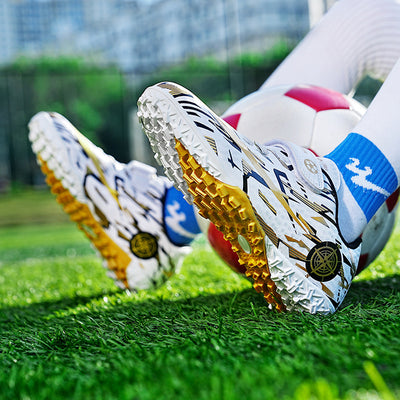 Botines de Fútbol Infantiles con Velcro y Tacos - Image 12