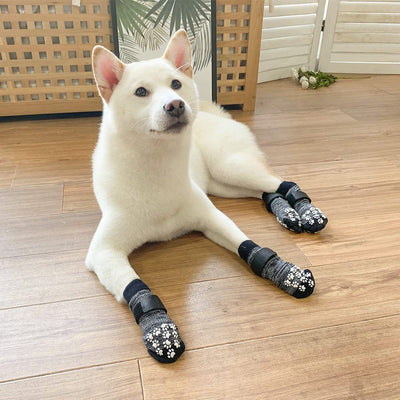 Calcetines Impermeables Cálidos para Perros Medianos - Antideslizantes y Protectores - Image 15