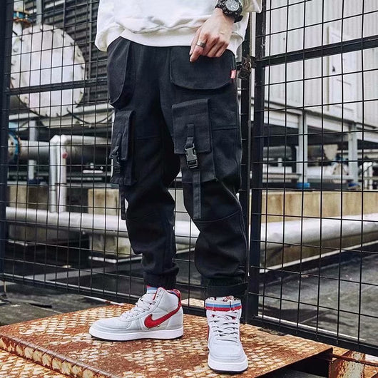 Overol Holgado Hip Hop con Tirantes para Hombre - Image 9