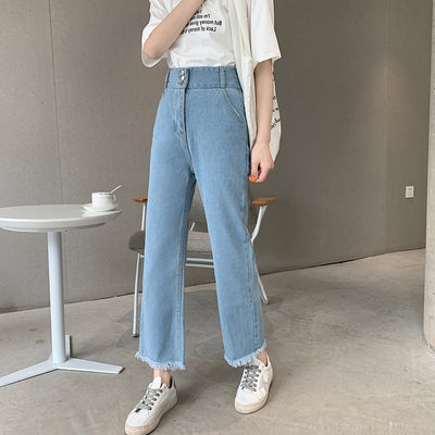 Jeans Talle Alto Pierna Ancha Tallas Grandes para Mujer - Image 11
