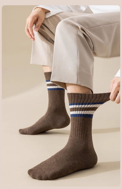 Calcetines Deportivos de Algodón Puro para Hombre - Talla Grande, Transpirables y Cómodos - Image 26