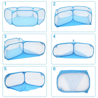 Carpa de Juego Plegable con Piscina de Pelotas para Niños - Image 11