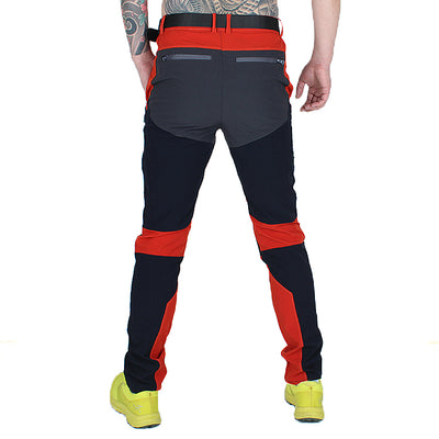 Pantalones de Senderismo Impermeables Slim Fit con Forro Polar para Hombre - Image 14