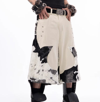 Pantalones Cortos de Fibra de Leche con Costuras y Textura Suave - Image 11