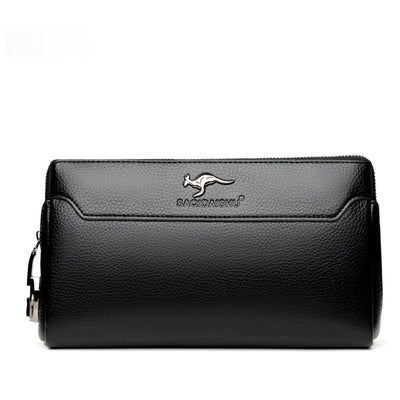 Cartera de Cuero para Hombre con Cierre de Contraseña Anti-robo - Image 6