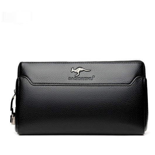 Cartera de Cuero para Hombre con Cierre de Contraseña Anti-robo - Image 6