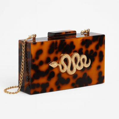 Clutch Estampado Leopardo en Acrílico - Image 7
