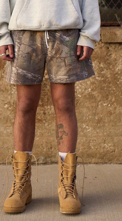 Shorts Casuales Harajuku con Estampado de Camuflaje - Image 10