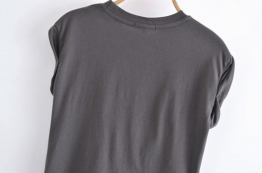 Playera Femenina Cuello Redondo Manga Corta con Moño Estampado - Image 19
