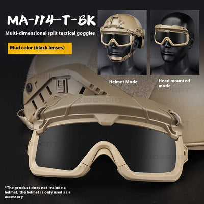 Gafas Tácticas Multifuncionales para Exterior - Dos Modos de Uso - Image 13