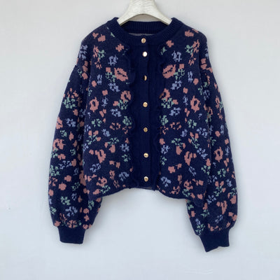 Cardigan Holgado Estilo Universitario para Mujer - Image 11