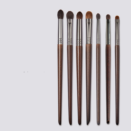 Set de Brochas de Maquillaje Portátil con Primer para Sombras - Iniciantes