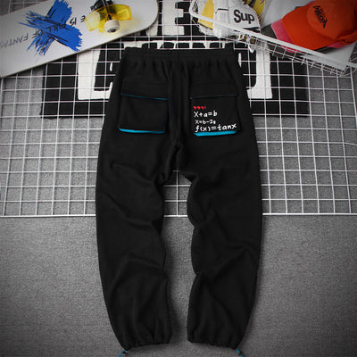 Pantalones Deportivos Holgados con Cordón para Parejas - Image 8