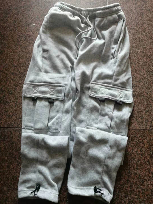 Pantalones Cargo Holgados con Múltiples Bolsillos para Hombre - Image 13