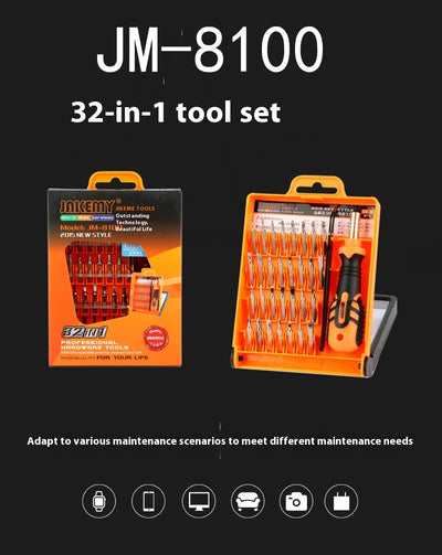 Juego de Destornillador Multiusos 32 en 1 Profesional - Image 9