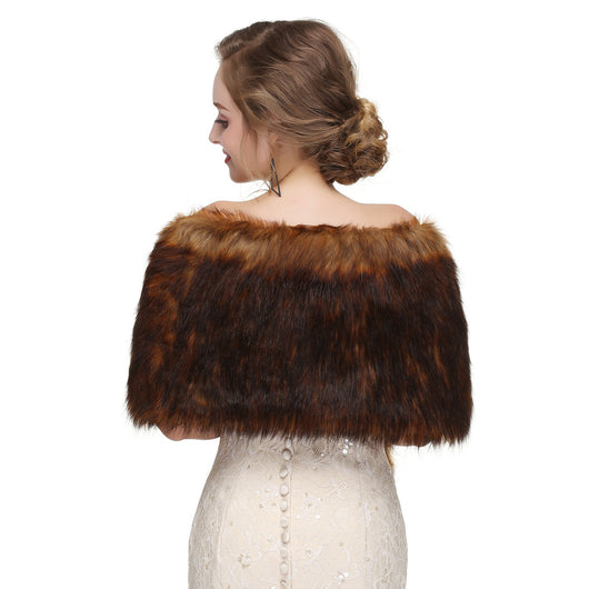 Estola de Piel de Zorro para Novia - Chal Elegante Invierno - Image 16