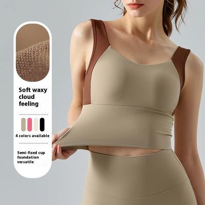 Sostén Deportivo Invisible Ajuste Medio con Tela Elástica Slim Fit