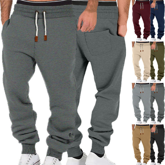 Pantalón Deportivo Hombre Corte Holgado con Puño Ajustable - Image 18