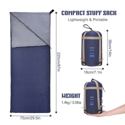 Saco de Dormir Ultraligero Multifuncional para Aventuras Outdoor - Image 10