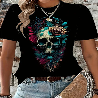 Playera Estampada de Verano para Mujer - Diseño Casual y Moderno - Image 7