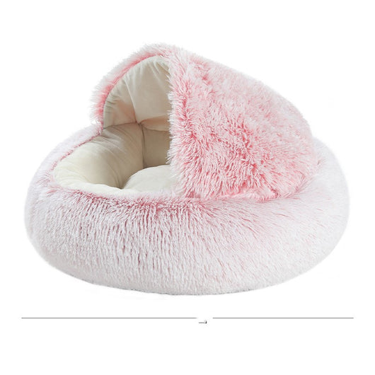 Cama Térmica de Felpa para Gatos - Nido Redondo Envolvente - Image 13